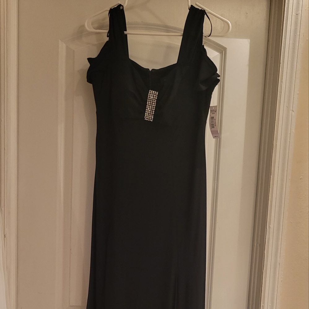 Long black dress